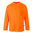 S579 - Day-Vis hosszú ujjú zsebes póló