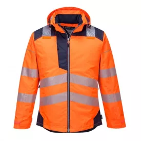   T400ONR4XL, T400 - Vision Hi-Vis esőkabát, Narancs/navy, 4XL