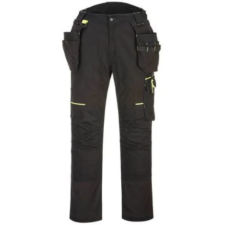 T706 - Portwest Deréknadrág Eco Stretch Holster Munkavédelmi Derekasnadrág Fekete