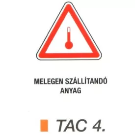 Melegen szállítandó anyag TAC4