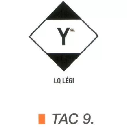 Korlátozott mennyiségben csomagolt veszélyes áru légi szállítás esetén TAC9