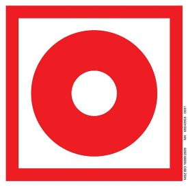 Kézi tűzjelző piktogram UV tábla