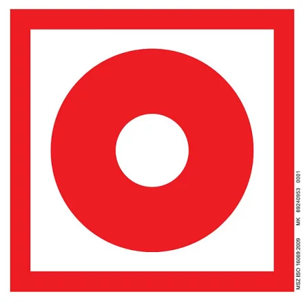 Kézi tűzjelző piktogram UV tábla