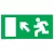 Menekülési út - balra fel UV tábla