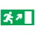 Menekülési út - jobbra fel UV tábla