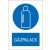 Gázpalack tábla, utánvilágító TB-02591