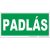 Padlás szint jelző tábla , utánvilágító TB-02709