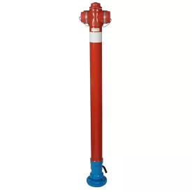 Tűzcsap föld feletti FIX DN80/1500 2B – RAL3000 piros