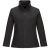 TK21 Portwest Női Print & Promo Softshell munkavédelmi pulóver Fekete L
