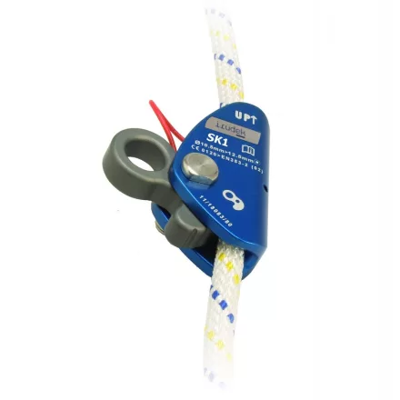 Zuhanásgátló Irudek SK1 KIT, 10,5-13mm közötti kötélhez, kék, +20m kötél