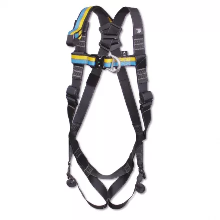 Heveder Irudek Expert Pro 55 hátsó rögzítési ponttal, fekete/sárga, L-XXL
