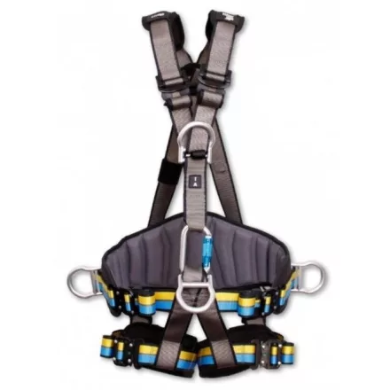 Testheveder Irudek Expert 3 Pro hátsó rögzítési ponttal, szürke/fekete, L-XXL