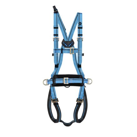 Testheveder Irudek Light 4 5 pontos, kék/fekete, L-XL