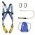 Heveder szett Irudek Apeninos, Light 2 + 981 karabiner + Astun I 150 energiaelnyelő, kék/fekete, S-M