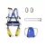 Heveder szett Irudek Teide Light, Light 4 + 981 karabiner + Nexion 150 kötél, kék/fekete, 2XL-3XL