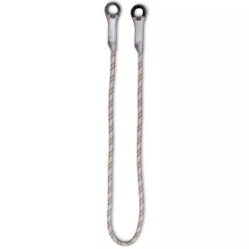   Biztosító kötél Irudek Nexion 150, 2 műanyag gyűrűvel, fekete/szürke, 1,5m / 12mm
