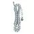 Kötél Irudek BOA 10,5mm, fehér/kék, 30m