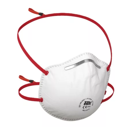 Maszk Irudek IRU 220-SL FFP2 szelep nélküli, fehér, universal