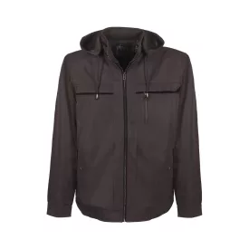   Kabát bélelt, 3 külső zseb (100%poliészter) TOP ELITE LEXINGTON, fekete, 2XL