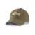 Sapka (ponty hímzéssel) khaki/fekete