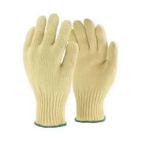   Védőkesztyű hőálló vágásbiztos 100% para-aramid, sárga, 8