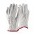 Védőkesztyű kecskebőr gumírozott mandzsetta TOP GORUC, fehér/prios, 9