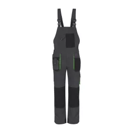   Nadrág kantáros (100%pamut) TOP GREEN 100 BIBPANTS, green, 5XL