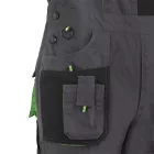 Nadrág kantáros (100%pamut) TOP GREEN 100 BIBPANTS, green, L