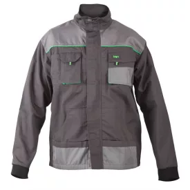   Munkakabát (65%poliészter 35%pamut) TOP GREEN JACKET, szürke, XXL