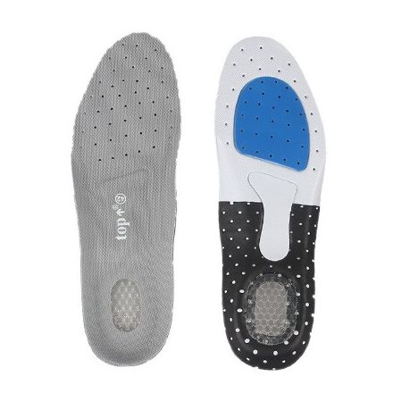 Talpbetét latex habos szellőző TOP INS COMPLEX, fehér/kék/fekete, 46