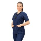 TOP MEDORA női orvosi felső bordó XXL