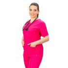 TOP MEDORA női orvosi felső bordó XXL