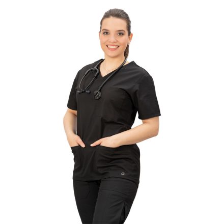 TOP MEDORA női orvosi felső bordó XS