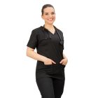 TOP MEDORA női orvosi felső bordó XS