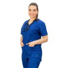 TOP MEDORA női orvosi felső bordó XS