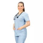 TOP MEDORA női orvosi felső magenta L