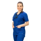 TOP MEDORA női orvosi felső fehér L