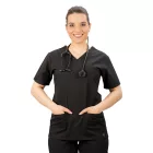 TOP MEDORA női orvosi felső fehér M