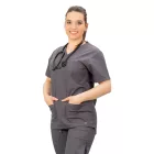 TOP MEDORA női orvosi felső fehér S