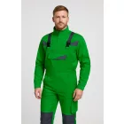 Munkaruha set TOP NOVA kabát és kantáros nadrág, fehér, 4XL