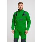 Munkaruha set TOP NOVA kabát és kantáros nadrág, fehér, XL