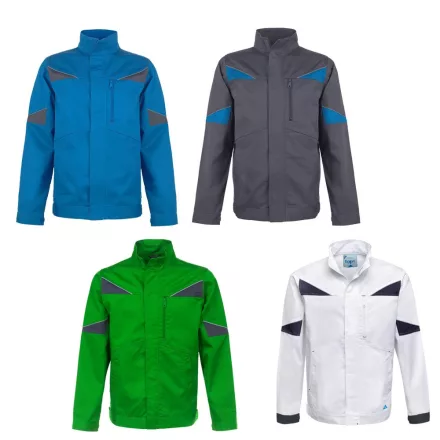 Munkakabát állítható mandzsetta/derék (65%poliészter) TOP NOVA, zöld, 2XL