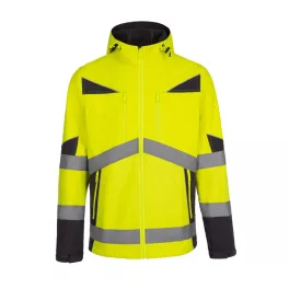 TOP NOVA jólláthatósági softshell munkakabát, 5000 mm-ig vízálló, 100% PE