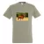 Póló (szarvas fotóval) kereknyakú (100%pamut 190gr/m2) TOP, khaki, 2XL