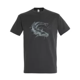 TOP harcsa mintás póló,  kereknyakú (100% pamut 190 g/m2)