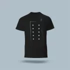 Póló (séfkabát mintával) kereknyakú (100%pamut 190gr/m2) TOP, fehér, 5XL