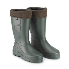   TOP RINDAL EVA habosított műanyag csizma, kivehető, mosható bélés, -30°C, csúszásmentes talp, zöld, 48