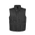 TOP VEST BASIC bélelt mellény, 80% poliészter, 20% pamut, multifunkciós zsebek, fekete, 2XL