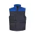 TOP VEST THUNDER bélelt mellény, 80% poliészter, 20% pamut, multifunkciós zsebek, sötétkék, 4XL