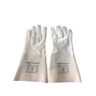 TOP WELDING CW hegesztőkesztyű, 15 cm bivalybőr mandzsetta, szürke